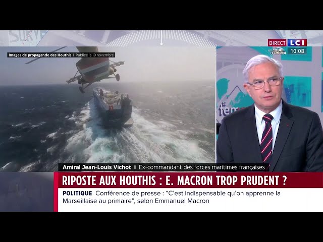 Riposte aux Houthis : Emmanuel Macron trop prudent ?