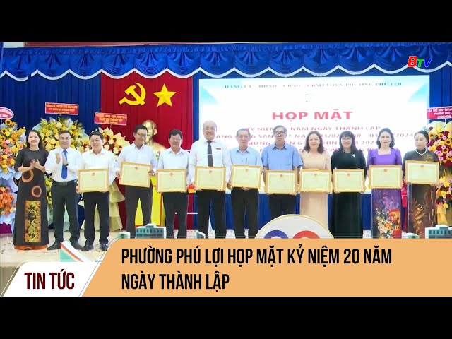 Phường Phú Lợi họp mặt Kỷ niệm 20 năm Ngày thành lập