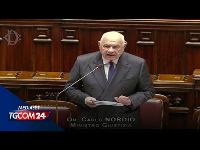 ⁣Giustizia, Nordio: "Separazione carriere magistrati non negoziabile"