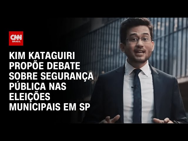 Kim Kataguiri propõe debate sobre segurança pública nas eleições municipais em SP | LIVE CNN