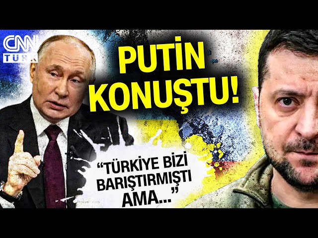 Rusya’dan “Türkiye Bizi Barıştırmıştı” Açıklaması… Putin: "Ukrayna İle Anlaşmıştık" #Haber