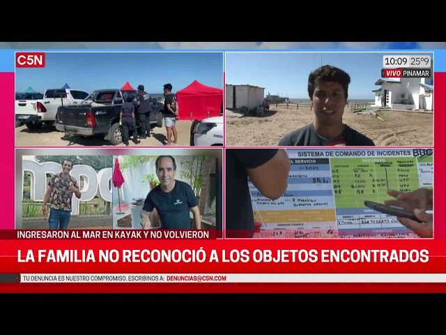 DESESPERADA BUSQUEDA de DOS AMIGOS en CARILÓ y PINAMAR: LA FAMILIA BUSCA RECURSOS para los GASTOS