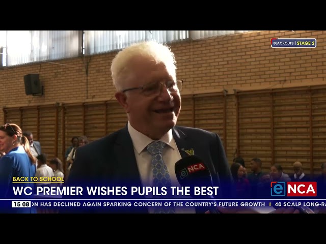 Back To School | WC premier wishes pupils the best