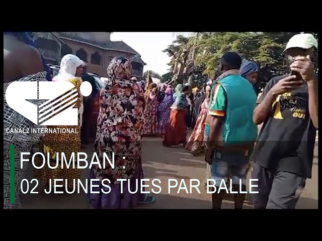 FOUMBAN : 02 jeunes tués par balle