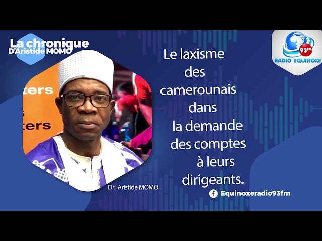 CHRONIQUE ARISTIDE MONO DU MARDI 16 JANVIER 2024 - RADIOEQUINOXE93FM