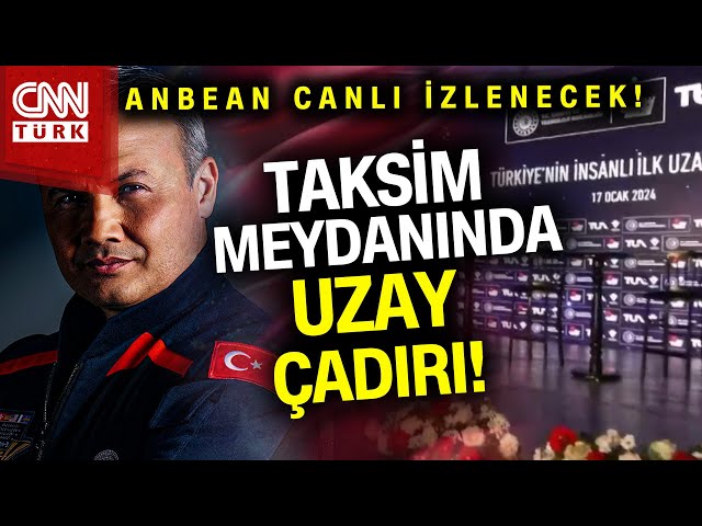 O Anlar İşte Bu Alanlardan İzlenecek! İşte Taksim Meydanı'ndaki Uzay Çadırı! #Haber