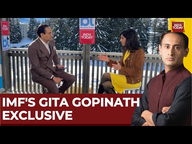Davos Brainstorm 2024 With Rahul Kanwal LIVE: Exclusive WIth Gita Gopinath, First Deputy MD, IMF