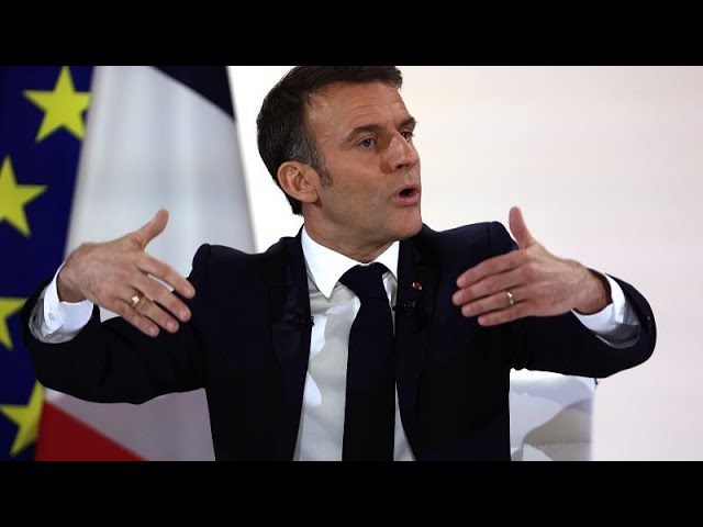 Macron anuncia envíos a Ucrania de misiles Scalp, bombas y camiones Caesar