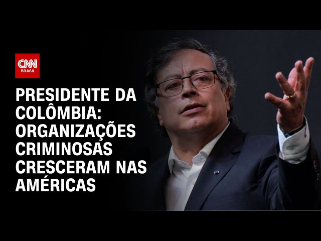 Presidente da Colômbia: Organizações criminosas cresceram nas Américas | LIVE CNN