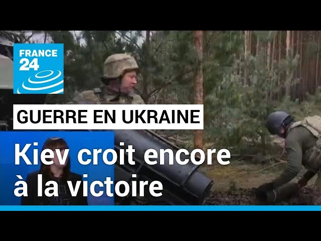 L'Ukraine en guerre cherche le soutien de l'Occident et croit encore que la victoire est p