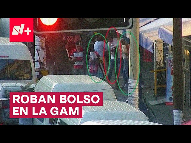 Ladrón roba bolso a mujeres en la Gustavo A. Madero, CDMX - N+