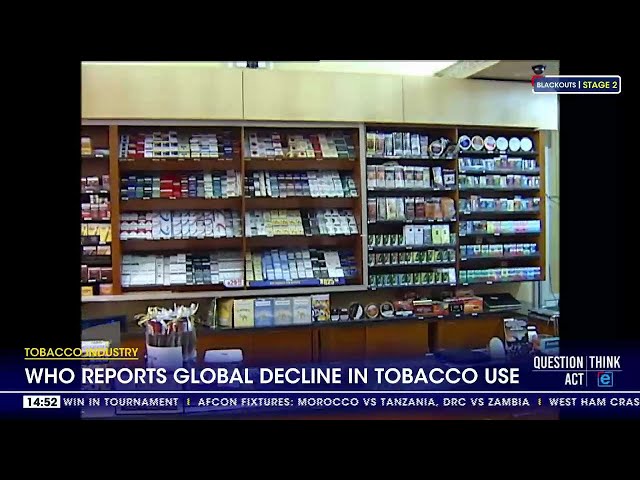 WHO reports global decline in tobacco use