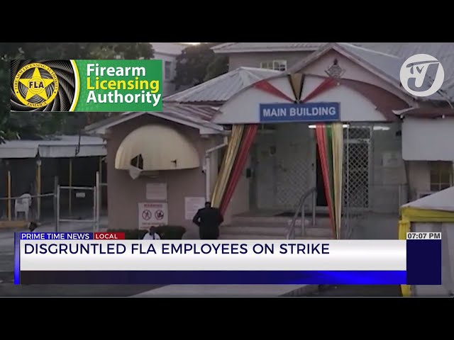 Disgruntled FLA Employees on Strike | TVJ News