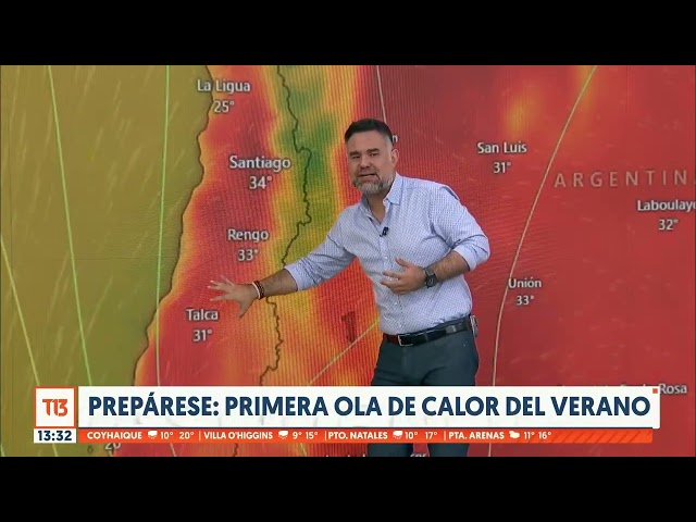 ¡A prepararse! el viernes llega el calor extremo