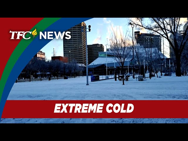 Fil-Canadians in Alberta told to exercise caution amid deep freeze | TFC News Alberta, Canada