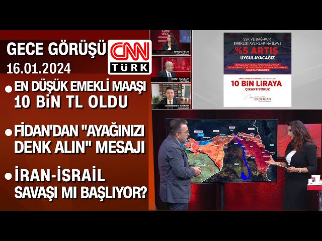 En düşük emekli maaşı 10 bin TL oldu | Fidan'dan "ayağınızı denk alın" mesajı -GeceGö