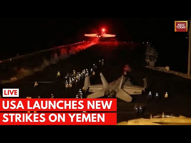 US-YEMEN LIVE: US Military Strikes Another Houthi-Controlled Site After Warning To Avoid Red Sea