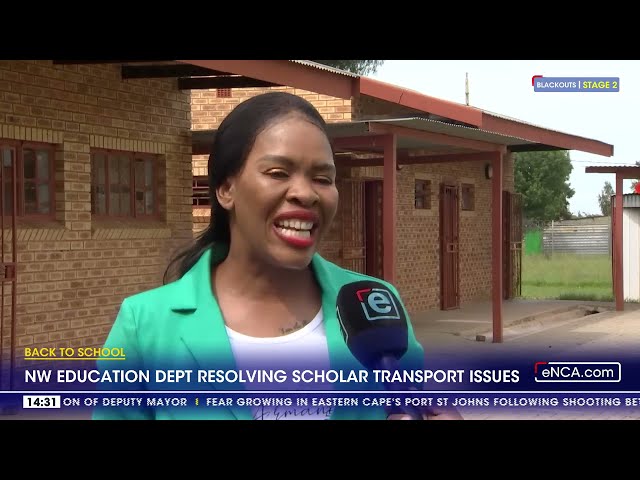 North West trying to avoid scholar transport hiccups