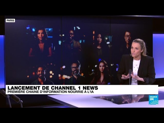 Lancement de la première chaîne d'information nourrie à l'IA générative • FRANCE 24