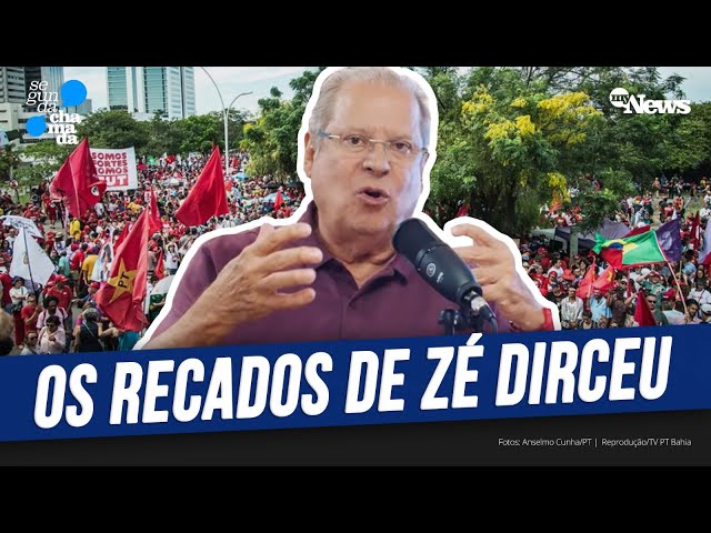 José Dirceu demonstra preocupação com avanço da direita e faz alertas ao PT e partidos de esquerda