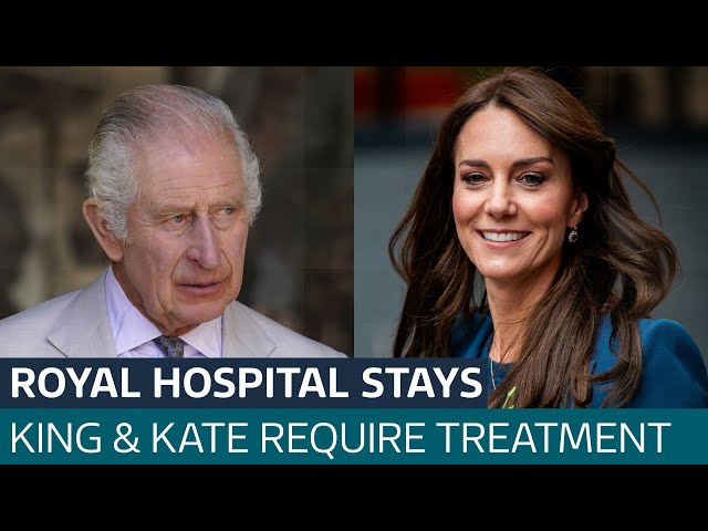 King to receive prostate treatment as Kate stays in hospital after surgery | ITV News