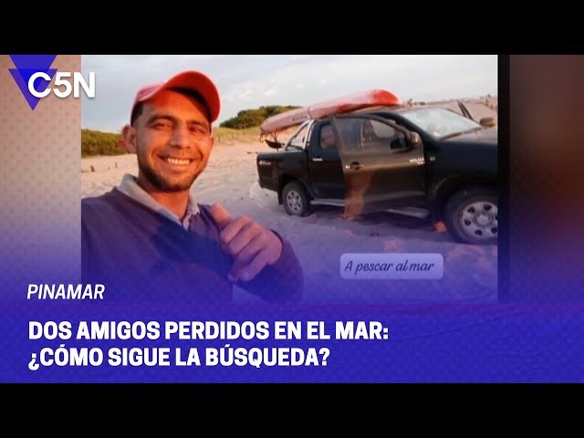 Sigue la BÚSQUEDA de los AMIGOS KAYAKISTAS PERDIDOS en PINAMAR