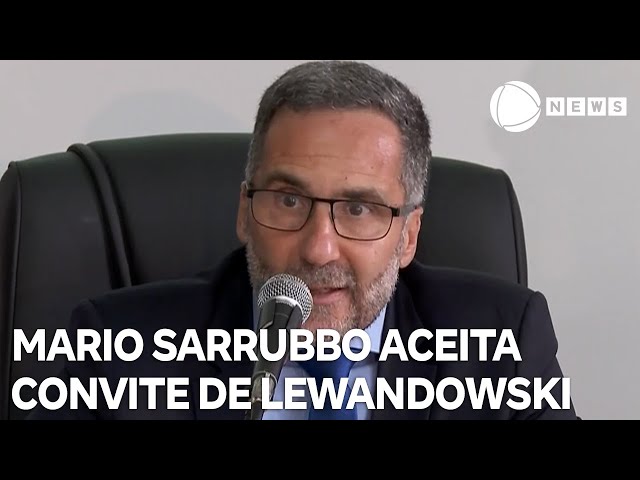 Mario Sarrubbo aceita convite de Ricardo Lewandowski para assumir Secretaria Nacional de Segurança