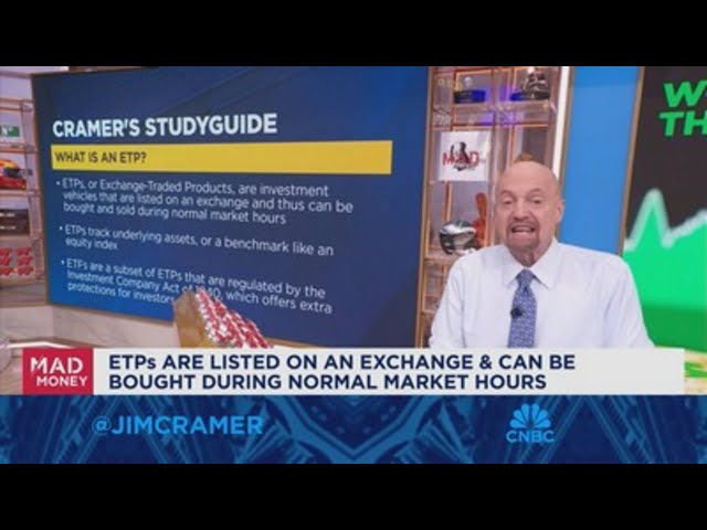 The SEC does not deem bitcoin ETP investments 'safe', says Jim Cramer