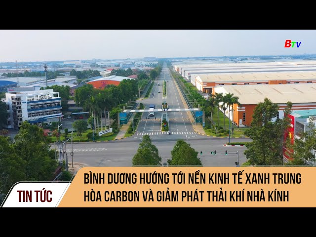 Bình Dương hướng tới nền kinh tế xanh trung hòa carbon và giảm phát thải khí nhà kính