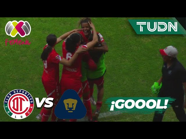 ¡Llegó el empate! Woch define como crack | Toluca 1-1 Pumas | Liga Mx Femenil - CL2024 J2 | TUDN