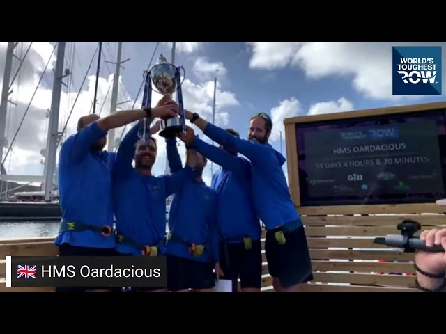 UK TEAM CROSSES FINISH LINE FIRST IN WORLD’S TOUGHEST ROW