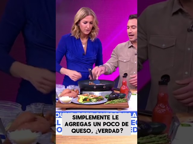 Lara Spencer nos enseña una versión saludable de las quesadillas