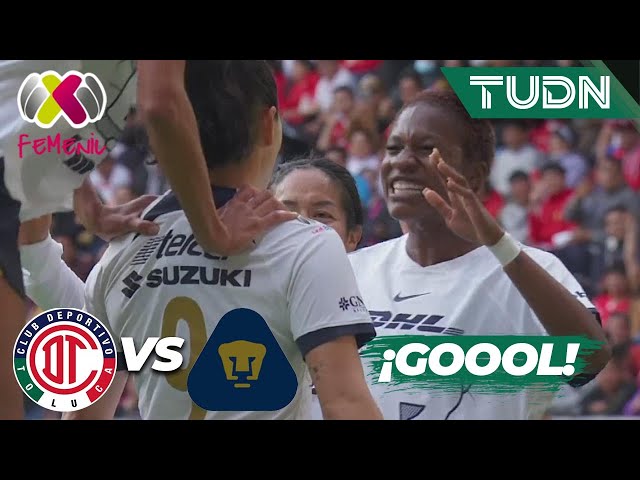 ¡GOL DE PUMAS! Monsiváis las adelanta | Toluca 0-1 Pumas | Liga Mx Femenil - CL2024 J2 | TUDN