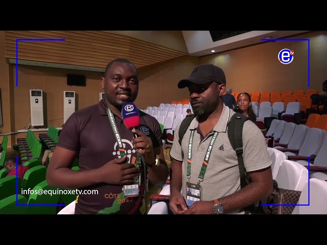 CAN 2023: COMPTE RENDU DE LA CONFÉRENCE AVANT MATCH CÔTE D'IVOIRE ET NIGÉRIA - EQUINOXE TV