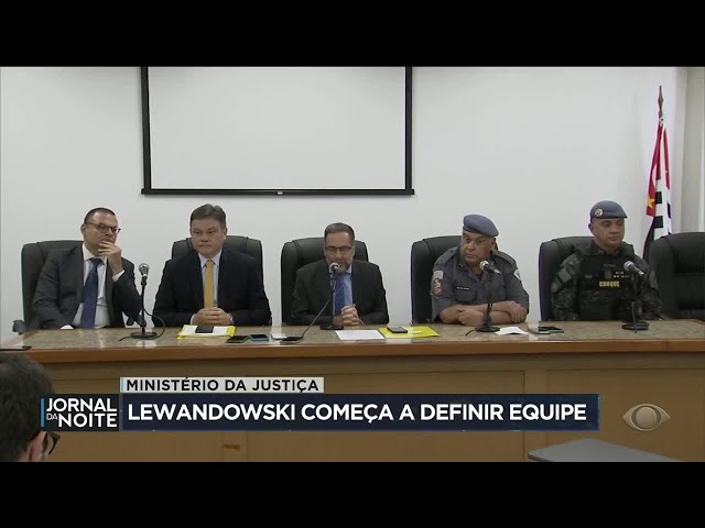 Ministério da Justiça: Lewandowski começa a definir equipe