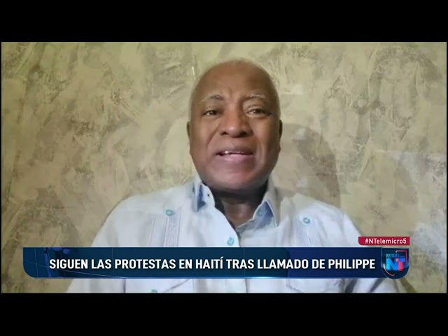 Siguen las protestas en Haití tras llamado de Guy Philippe