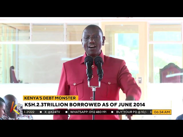 K24 TV LIVE| KENYA'S DEBT MONSTER. #Newdawn