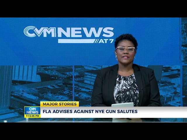 FLA Advises Against New Year's Eve Gun Salutes | CVM News Dec 31, 2023 | CVMTV