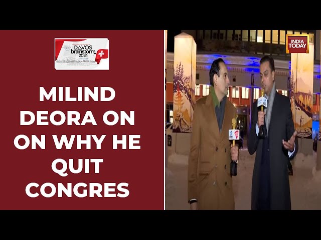 Rahul Kanwal's Speaks To Shiv Sena's Milind Deora On Why He Switched From Congress | India