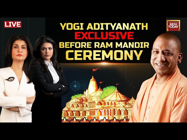 Yogi Adityanath LIVE: Yogi Adityanath Exclusive Interview Ahead Of Ram Mandir Inauguration | LIVE