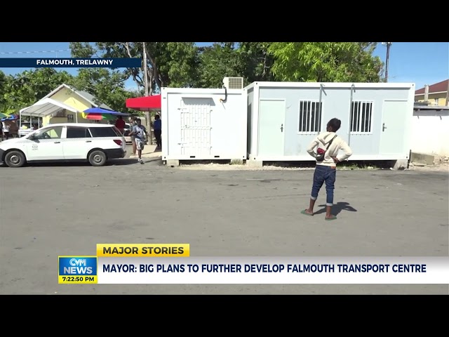 Mayor: Big Plans To Further Develop Falmouth Transport Centre | CVM News Jan 16, 2024 | CVMTV