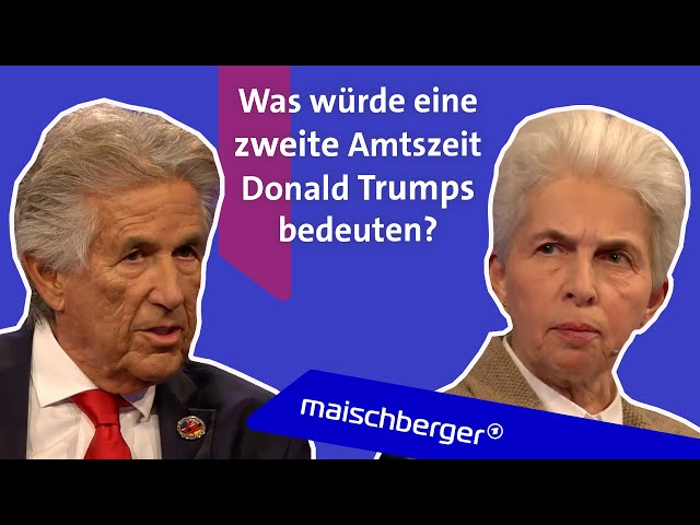 Marie-Agnes Strack-Zimmermann und George Weinberg über Donald Trumps Wahl-Chancen | maischberger