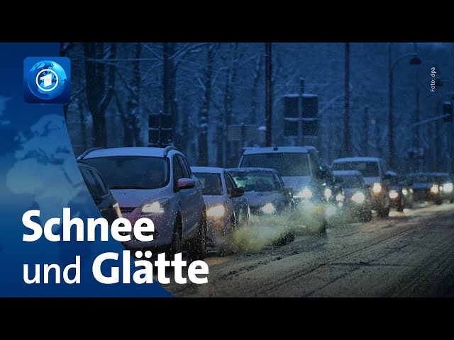 Schnee und Glatteis: Einschränkungen durch Winterwetter