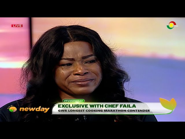 #TV3Newday: 'I was willing to die in that Kitchen' - Chef Faila | Chef Faila's cook-a