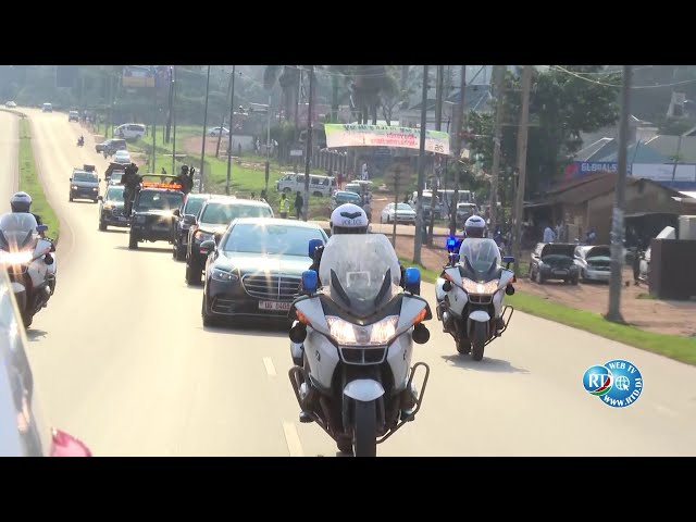 Le Président de la République Ismail Omar Guelleh est arrivé à Kampala, la capitale Ougandaise.