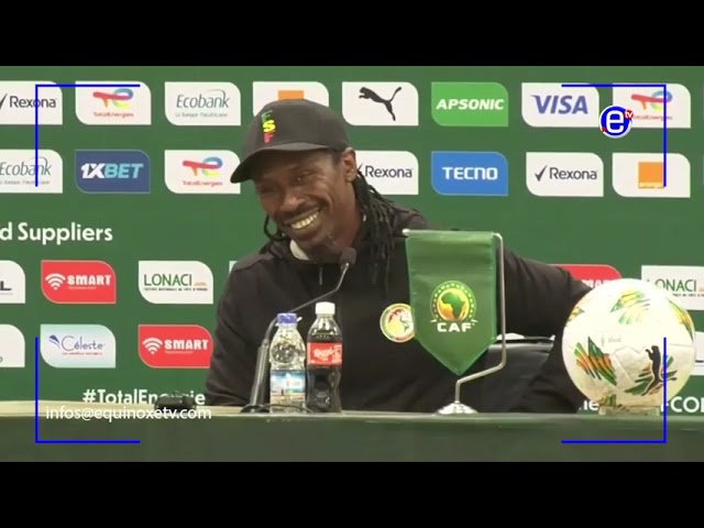 CONFÉRENCE DE PRESSE D'AVANT MATCH DU SÉNÉGAL - EQUINOXE TV