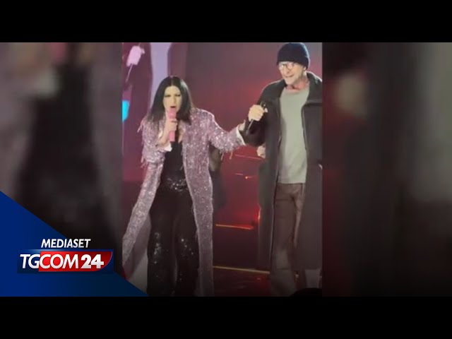 Sorpresa al concerto di Laura Pausini: sul palco sale Biagio Antonacci