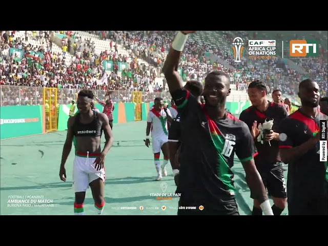 Revivez l'ambiance du match Burkina Faso vs Mauritanie, le mardi 17 janvier dernier