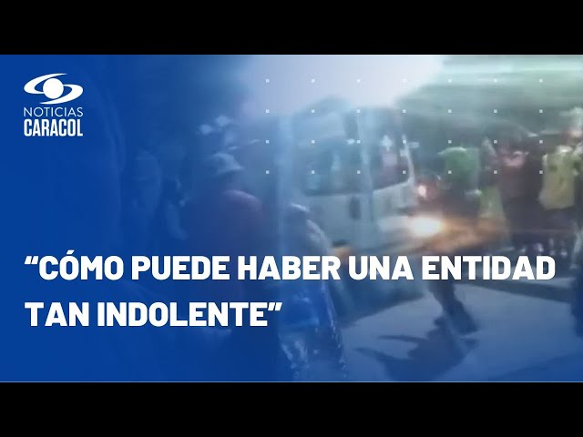 Personero de Susa lloró al denunciar muerte de bebé por presunta negligencia de hospital de Ubaté