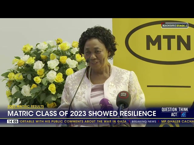 2023 Matric Results | Matric class of 2023 showed resilience